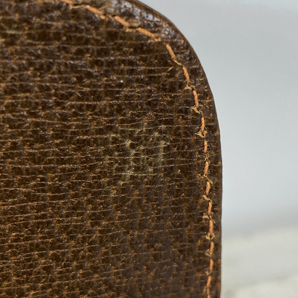 Gucci Bamboo Handbag, 2-Way Shoulder Bag, Leather, Brown, Women's - Picture 7 of 8